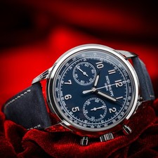 Patek Philippe Complications Chronograph 5172G-001 White Gold Blue Dial Full set