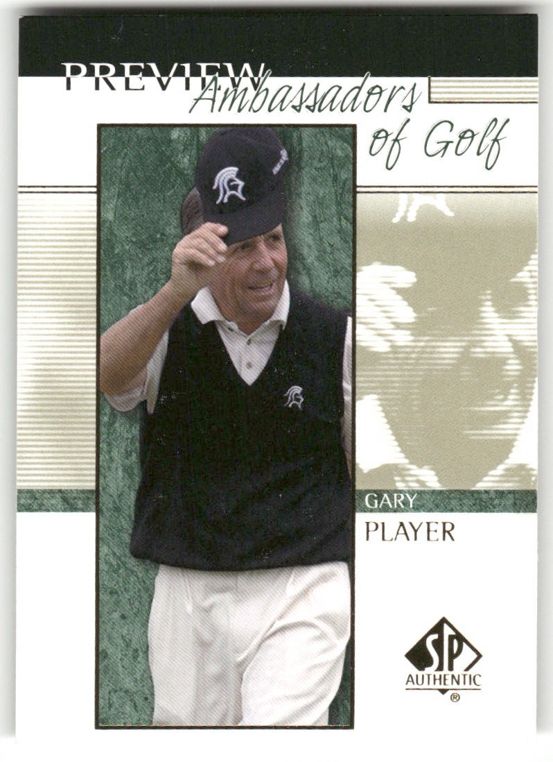 2001 Upper Deck #58 Gary Player SP Authentic Preview