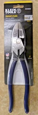 Klein Tools D213-9NE-SEN Side Cutting 9 Inch Lineman's Pliers