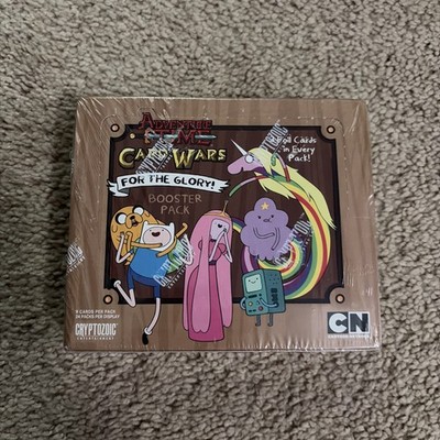 Cryptozoic - Adventure Time Card Wars: For The Glory Booster Box (24 Packs, NIB)
