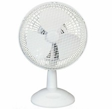 Challenge White Desk Fan - 7 Inch USED - VERY GOOD