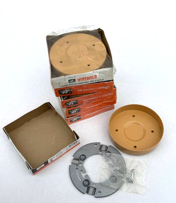 Lot of 6 Wiremold Extension Box 5734 Wiring from Panel to Outlet