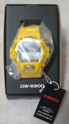Casio G-Shock DW-6900TR-9JR 30th Anniversary Digital 200m Watch New Yellow JP