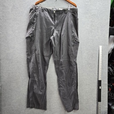 Columbia Men Pants 38X32 Gray Nylon Cargo Titanium 32