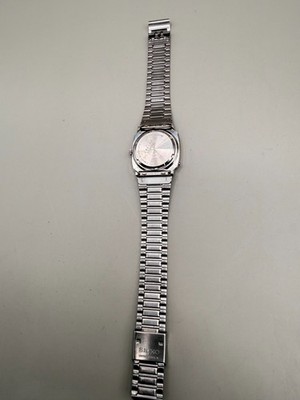Seiko B137-4020 Vintage LCD Digital Watch, 31.3mm, Stainless Steel