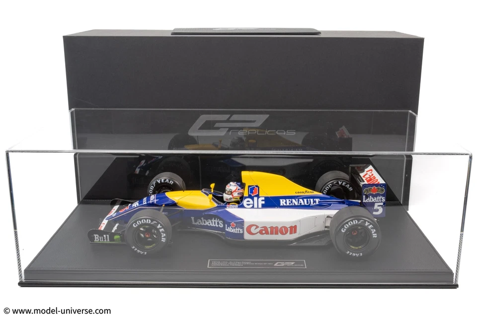 GP Replicas - 1:12 Williams Renault FW14B #5 Nigel Mansell Grand Slam British... — 第 4/4 张图片