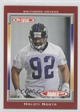 2006 Topps Total Total Red Haloti Ngata #530 0r5