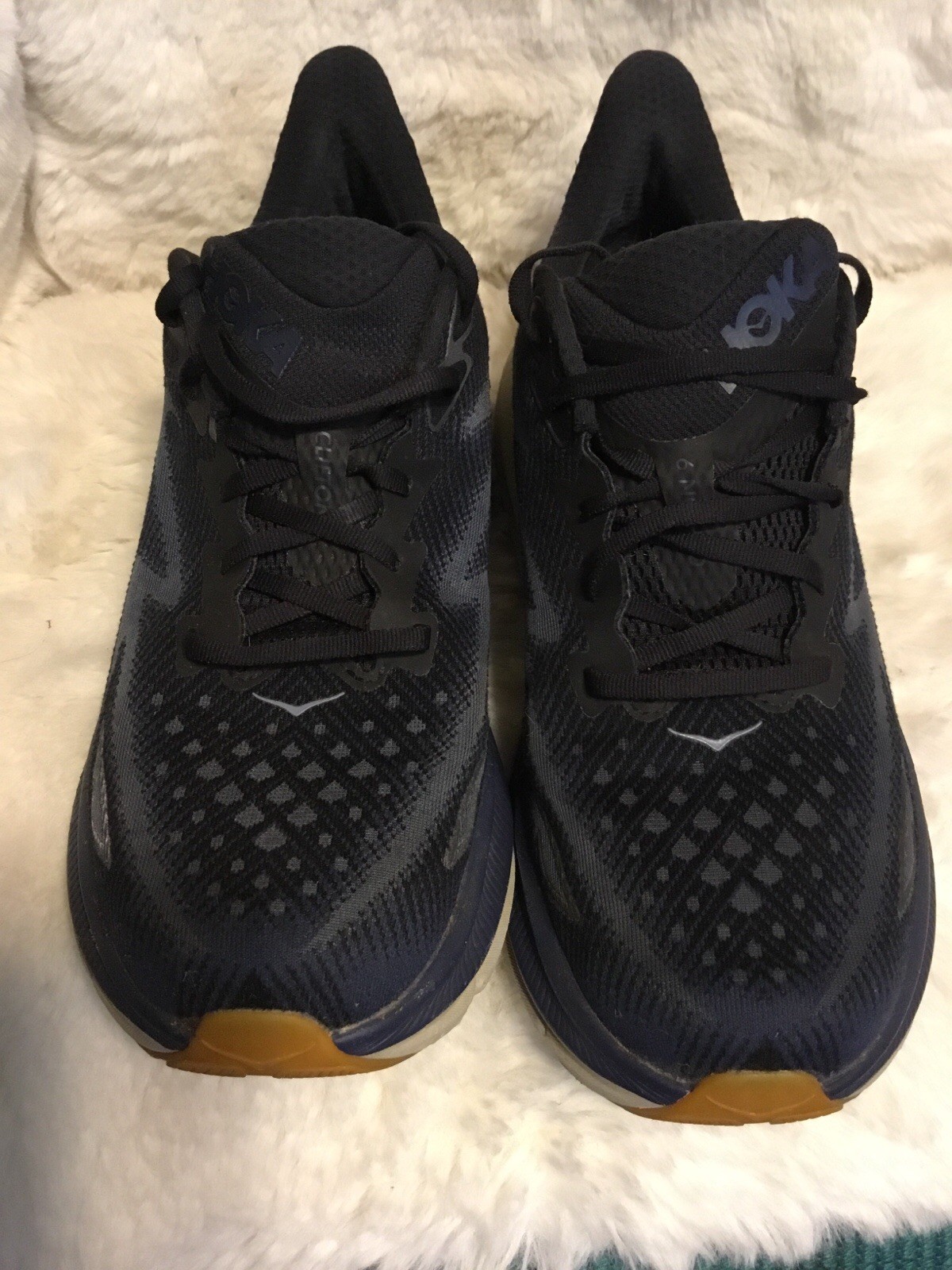 Rare Hoka Men’s Shoes One One Clifton 9 Varsity Navy SZ 12.5D US