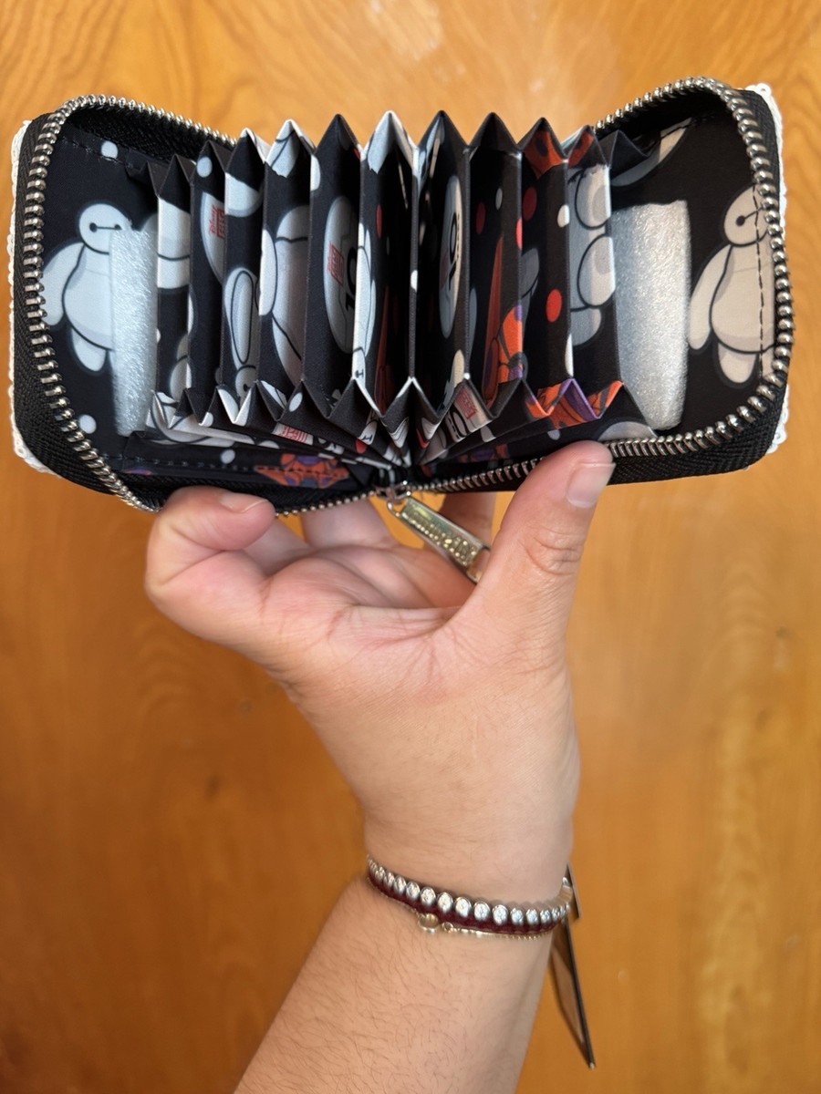 D23 Limited Ed. Big Hero 6 10th Anniversary Baymax Accordion Zip