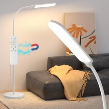 Floor Lamp, 18W Super Bright Floor Lamp for Living Room, Adjustable Stepless ...