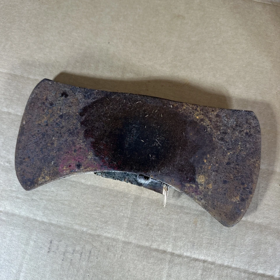 Vintage 2-1/2 Lb. Hacha de cabeza de hacha de crucero de doble broca Vaughan Foto 2 de 4