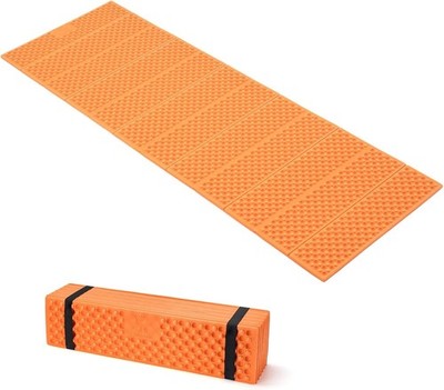Qunature Folding Sleeping Pad,Camping Mat Ultralight Waterproof R-Value 1.8
