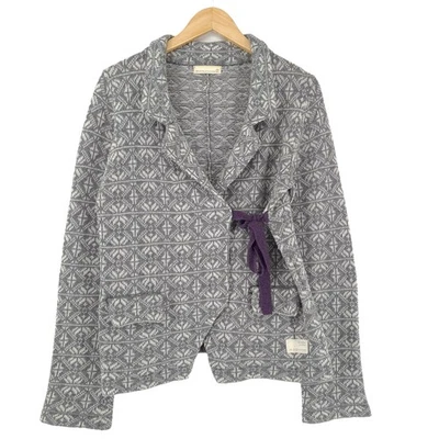 Odd Molly Vintage Strickjacke Grau Nordic Scandinavian Dc0 Größe L - Bild 1 von 4
