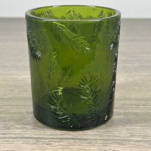 Fraser Fir Green Glass 6.5oz Empty Thymes Candle Jar - Craft & Holiday Decor - Picture 10 of 10