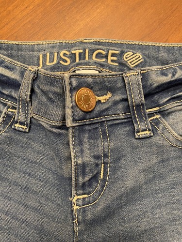 justice jeans girls size 6 slim - Picture 2 of 5