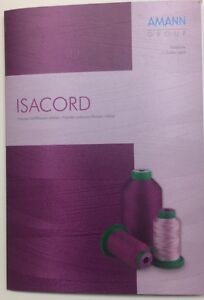 Isacord Thread Chart With Names