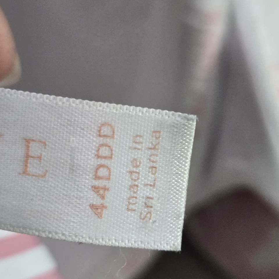 Cacique Women Bra 44DDD Pink Tie Dye T Shirt Underwire Lightly Line Striped READ - Image 4 of 4