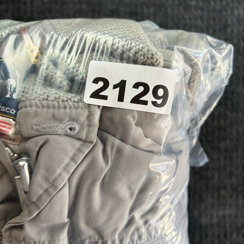Vintage Derby of San Francisco Paisley Lined Bomber Jacket L 42 Made in USA Gray - Picture 14 of 14