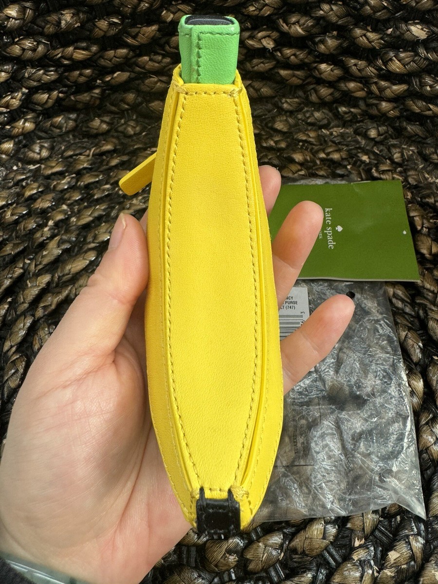 Kate Spade New York Flights of Fancy Banana Coin Purse