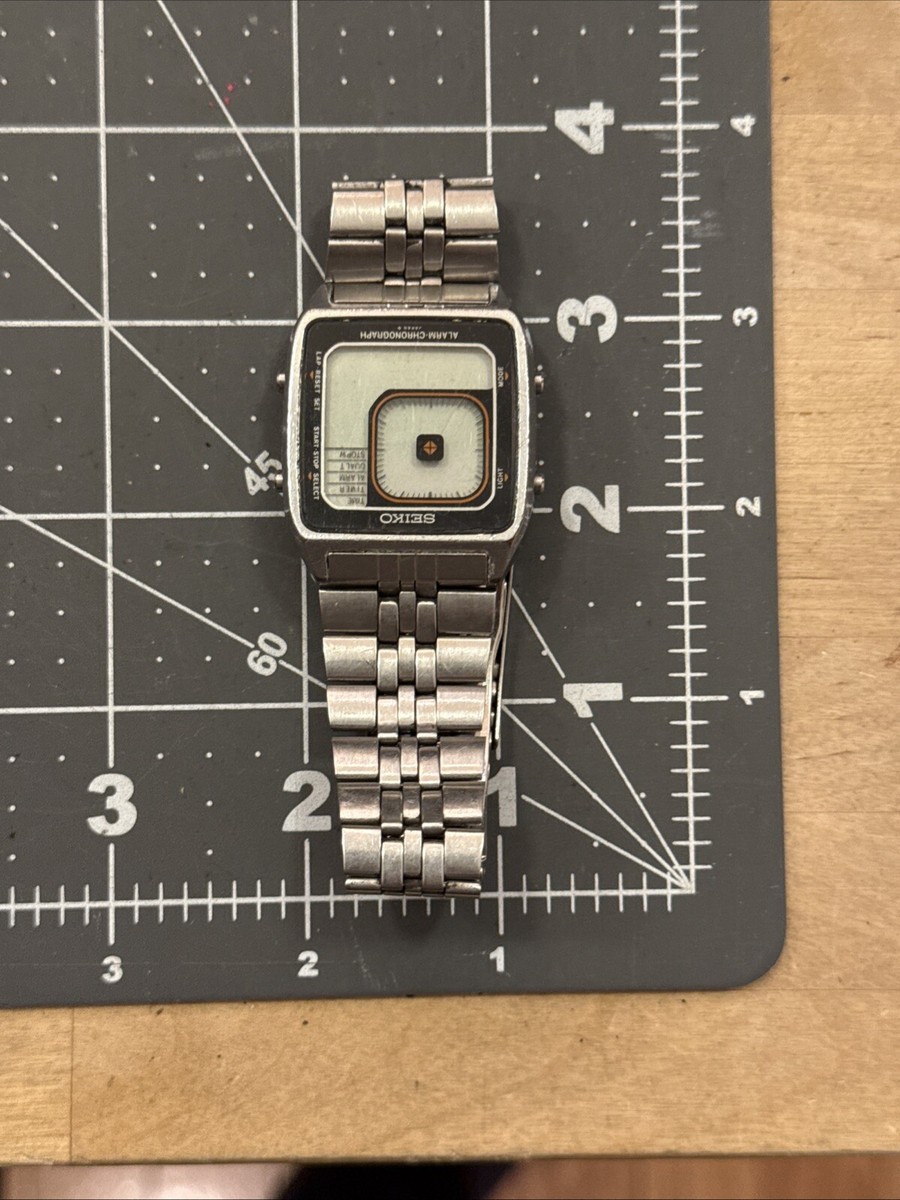 Vintage Seiko James Bond G757-4050 Digital LCD Chronograph READ | eBay