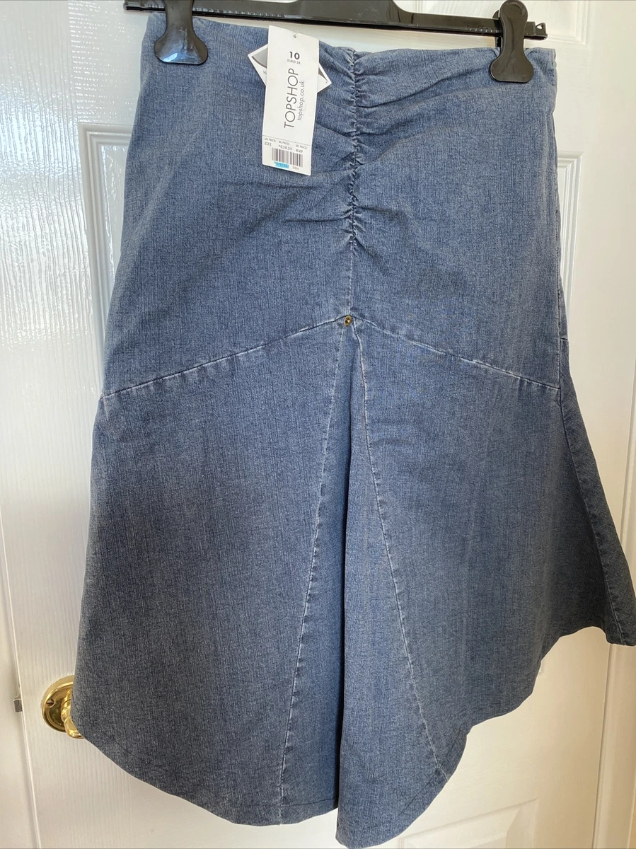 Light blue denim skirt topshop sales