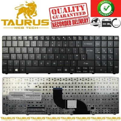 Packard Bell TE69KB MS2384 New Replacement Laptop Keyboard Black UK L/O FREE P&P