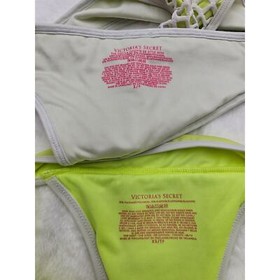 Victoria's Secret Women's Size 34C/D XS/S Neon Yellow 5 Piece Mix & Match Bikini