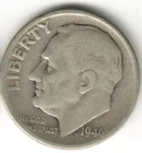 USA - 1946P - Dime - Roosevelt Silver - Low Mintage - #12993RG