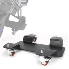 Universal Fit For 800 Pounds Motorcycle Steel Center Stand Mover Dolly Car Black