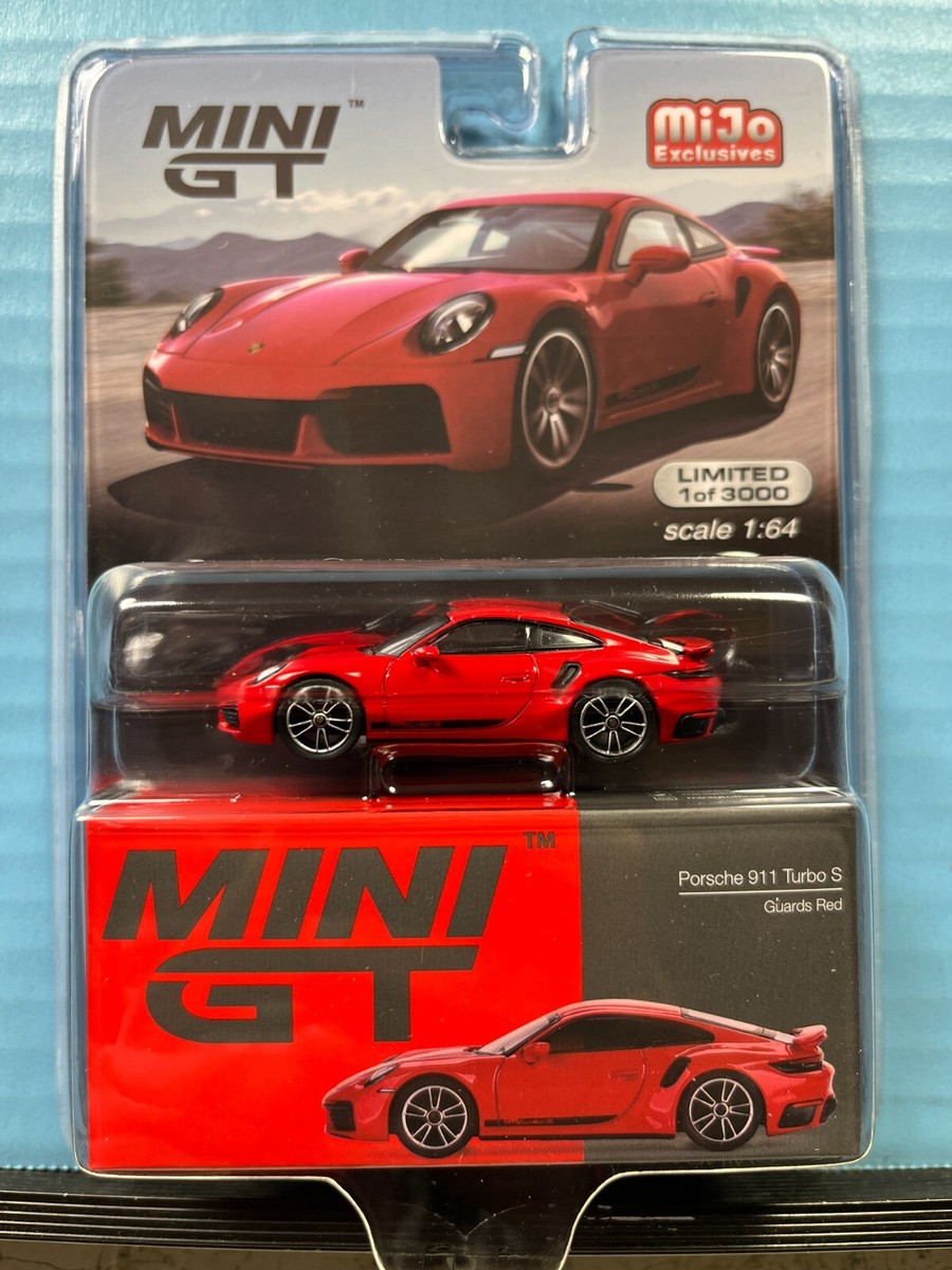 ミニカー MINI GT Porsche 911 Turbo S Guards Red MINI GT Porsche 911 Turbo S Guards Red #423 (LorR Random