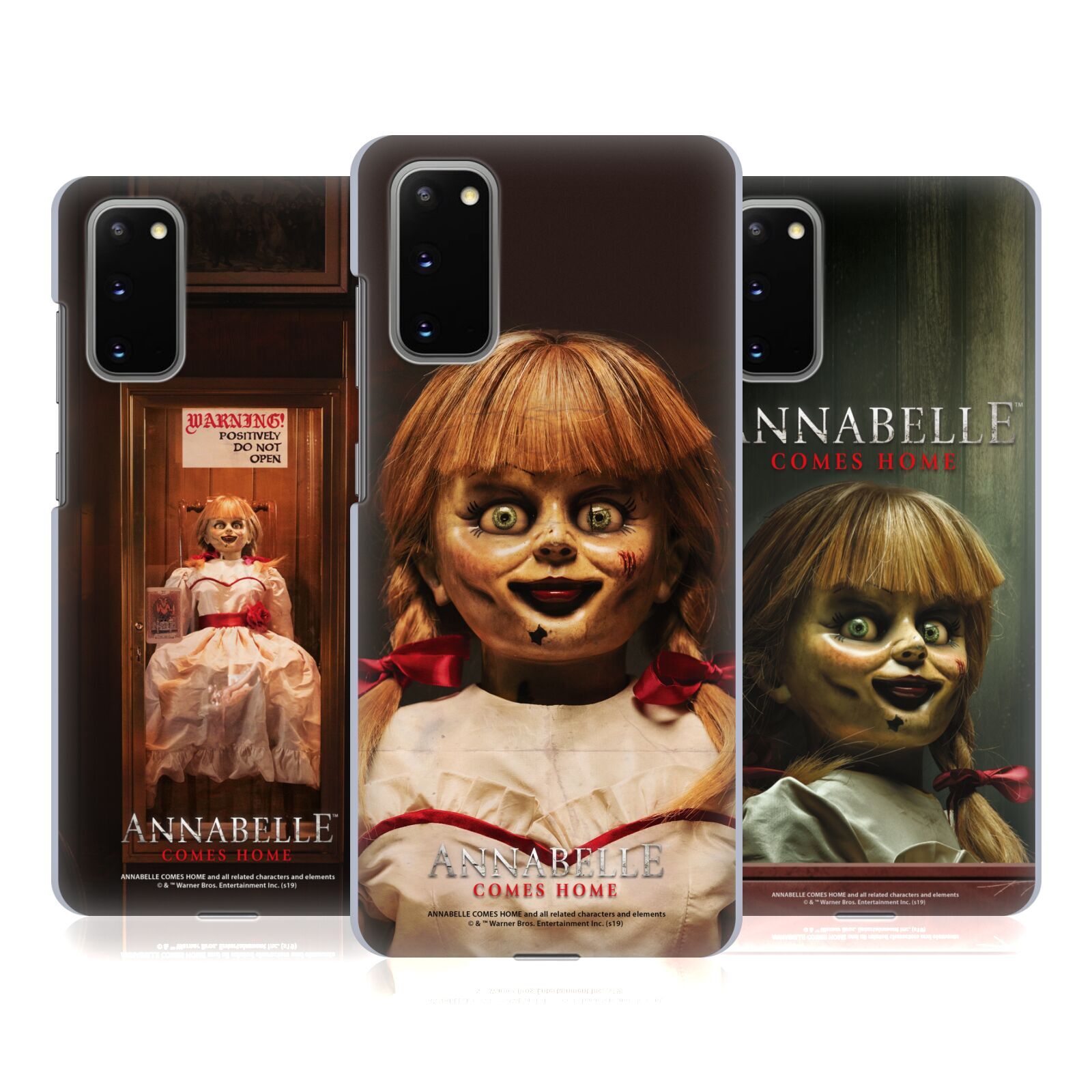 Annabelle Comes Home Horror Movie Doll Back Case for Samsung Phones