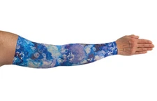 SAPPHIRE Compression Sleeve by LYMPHEDIVAS, Gauntlet Option, ANY SIZE/LEVEL, New