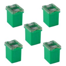 5 Pack Low Profile Mini Jcase Fuse 40 Amp Compatible for Ford Chevy/GM Nissan...