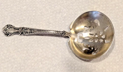GORHAM CAMBRIDGE STERLING SILVER CONFECTION SPOON OLD MARK 4 3/4"