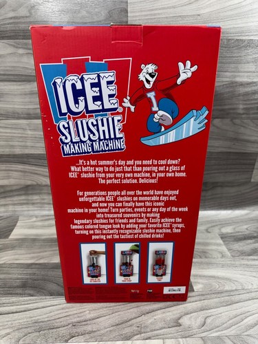 BRAND NEW ISCREAM ICEE SLUSHIE SLUSH DRINK MAKING MACHINE COUNTER-TOP STYLE - Picture 3 of 7