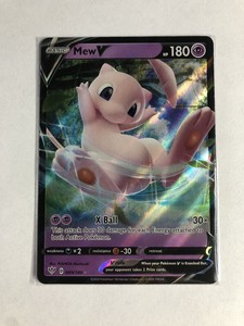 Pokemon Card - Mew V (069/189) Darkness Ablaze - Ultra Rare Holo | eBay