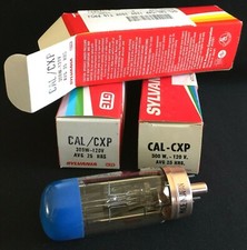 LOT OF 3 SYLVANIA CAL/CXP PROJECTOR LAMPS : NEW OLD STOCK : 300W - 120V