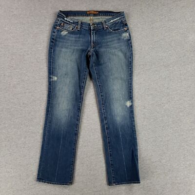 Arden B. Size 4 Women's Jeans Straight Leg Retro Faded Looking Wash Y2K Quality