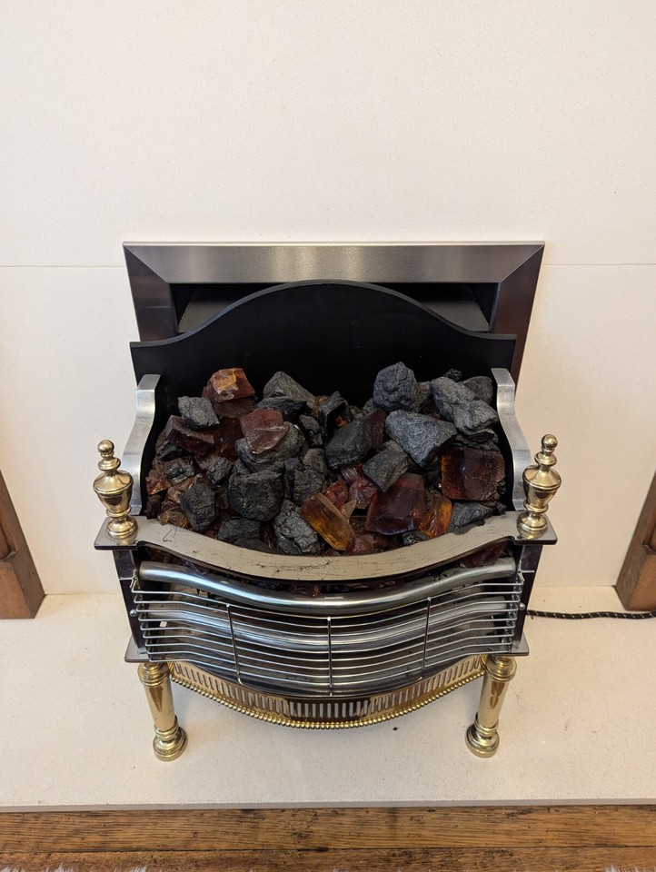 Regency Style Electric Fire Basket eBay