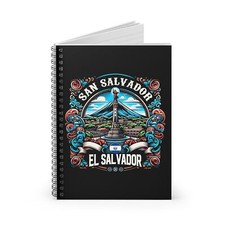 San Salvador El Salvador Spiral Notebook Journal Diary