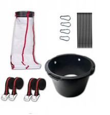 Schuttrutsche 12m Flexible und Stabil – Bauschuttrutsche für Verschiedene Baumat