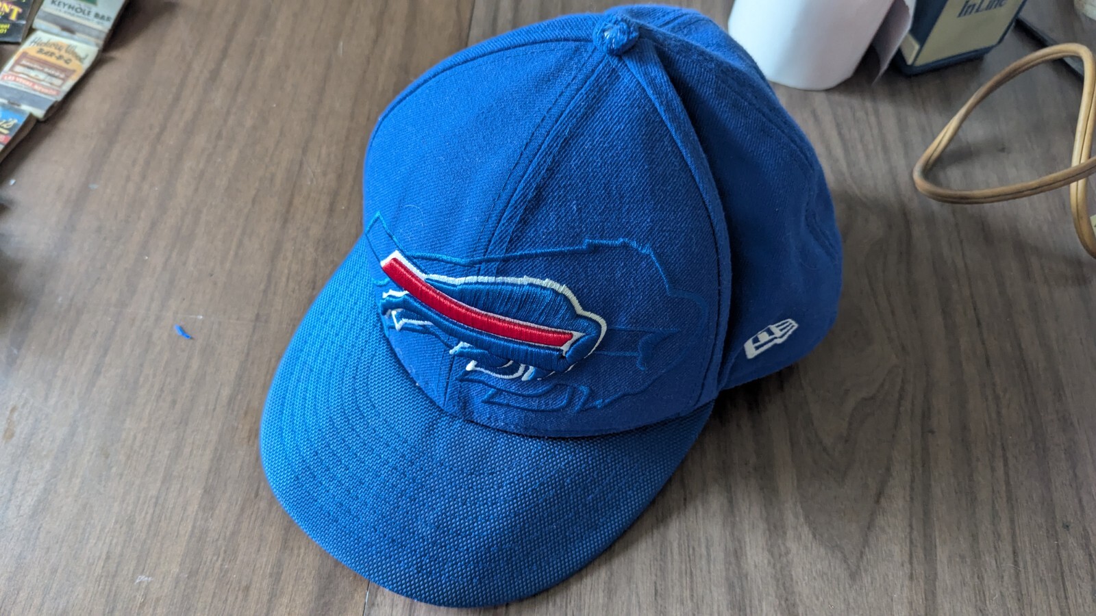 New Era 59 FIFTY Blue BUFFALO SABRES Baseball Hat Cap Adult