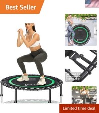 450 lbs Mini Trampoline for Adults, Indoor Small Rebounder Exercise Trampolin...