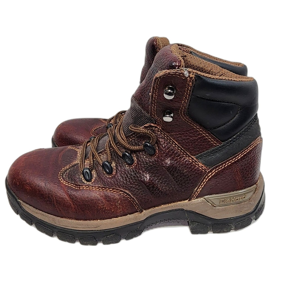 DieHard Classic Soft Toe Boot Full Grain Leather Boots Size