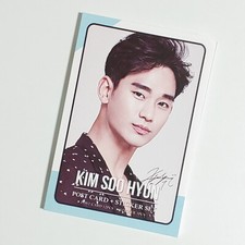 Kim SooHyun Soo Hyun Photo Post Card 12 pcs + Sticker 3pcs Goods Korean Actor
