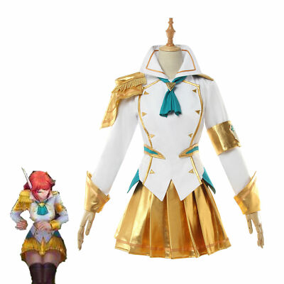 LOL Battle Academia Lux Prestige Cosplay Costume Game Outfit Full Set