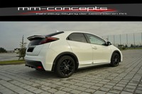 CUP Dachspoiler Ansatz Schwarz FüR Honda Civic MK9 Facelift Heck VerläNgerung