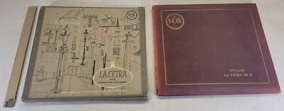 Vox DL 203 Record A. Vivaldi La Cetra Op.9 12 Concertos for Violin and String