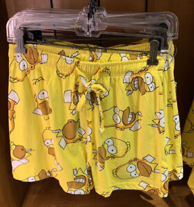 Details about  / Universal Studios Exclusive The Simpsons Homer /& Donut Lounge Shorts Size Small