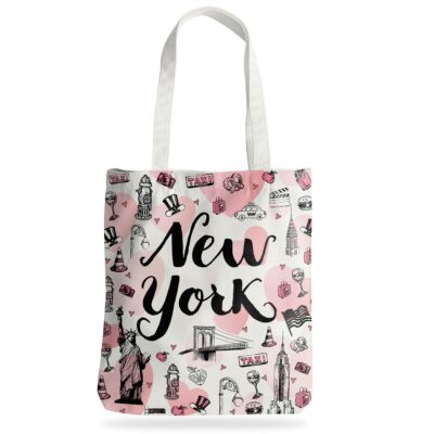 New York Souvenirs and Gifts Beach Bag Weekender Bag New York Tote Bag for Wo...